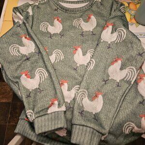 Adorable chicken sweatshirt